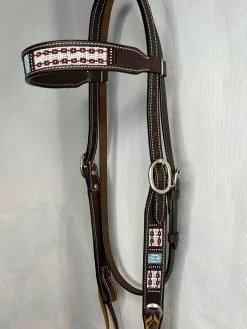 R Bar B-PT Beaded Inlay Headstall -Modern Life Shop image d3c0c5fa b7c3 4143 8fe5 4a49d22d3be9
