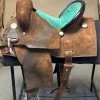 Used Usher Barrel Saddle 13.5" -Modern Life Shop image de763557 12f5 441b ad56 c714ded8bb63