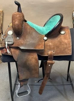 Used Usher Barrel Saddle 13.5"