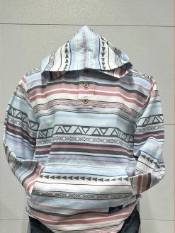 STS8111 Men's STS Hayden Blue Serape Hoodie
