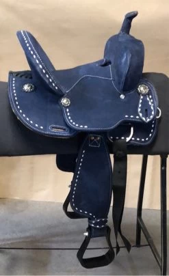 TCC Kids Barrel Saddle, Denim 12" -Modern Life Shop image fed4e5a9 0ddf 4cf9 bacb b98d5cd8f86b