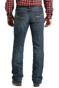 Cinch Men's Slim Fit Dark Stone Wash Ian Jeans