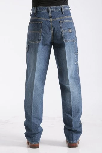 Cinch Men's Loose Fit Blue Label Medium Stonewash Jeans 5 Cinch Men's Loose Fit Blue Label Medium Stonewash Jeans - Image 3