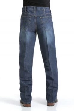 Cinch Men's Black Label Loose Fit Dark Stonewash Jeans -Modern Life Shop mb90633002 3 1261 general