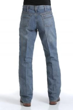 Cinch Men's Relaxed Fit White Label Jeans-Medium Stone -Modern Life Shop mb92834003 3 181 general