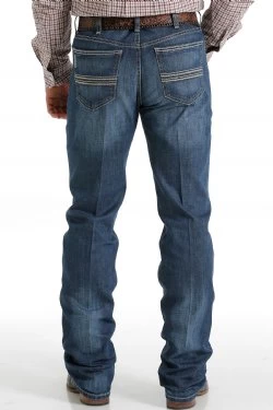 Cinch Men's Silver Label Dark Stone Wash Jeans 4 Cinch Men's Silver Label Dark Stone Wash Jeans - Image 2