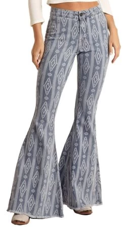 Rock & Roll Women's Aztec Print Jean